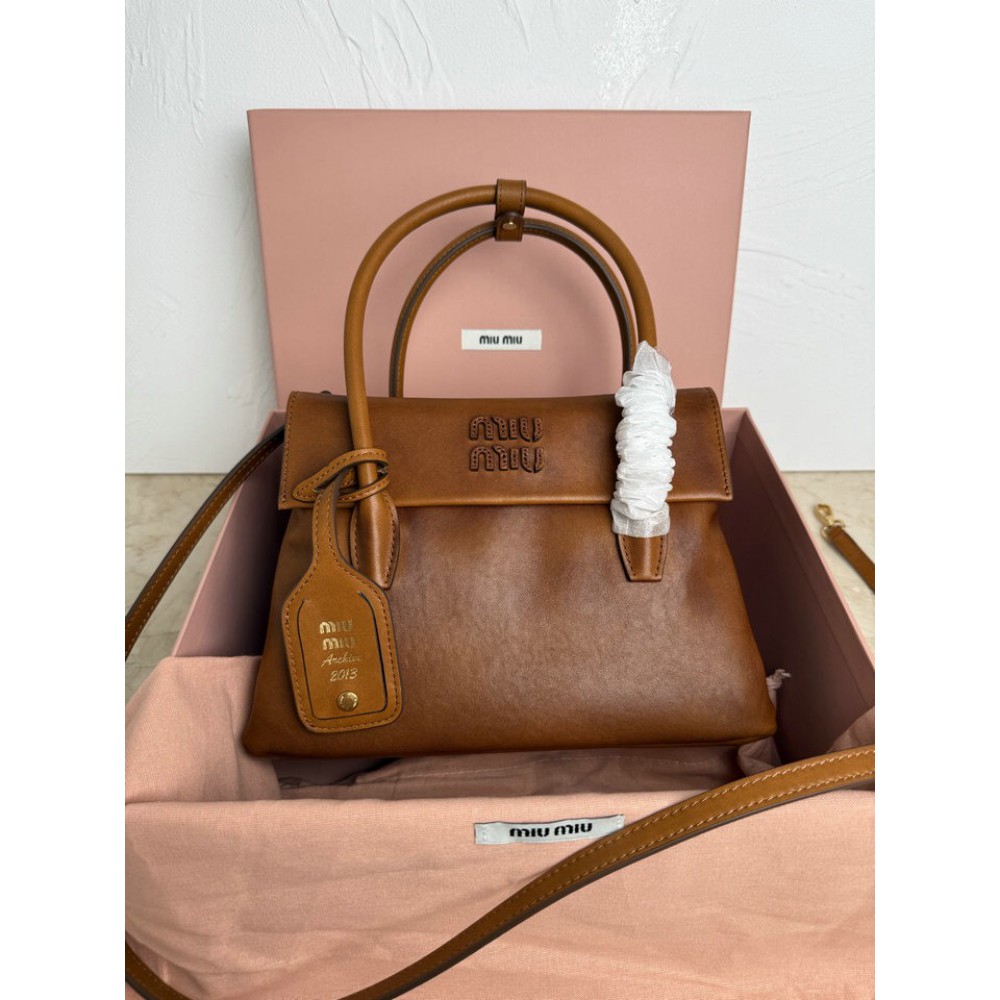 Miu Miu Solitaire leather bag 28x19.5x11cm Bags