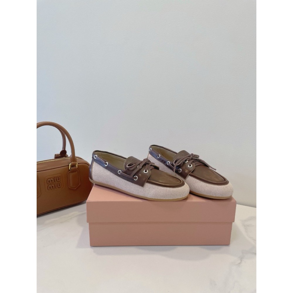 Miu Miu lace up loafers 35-42 Shoes