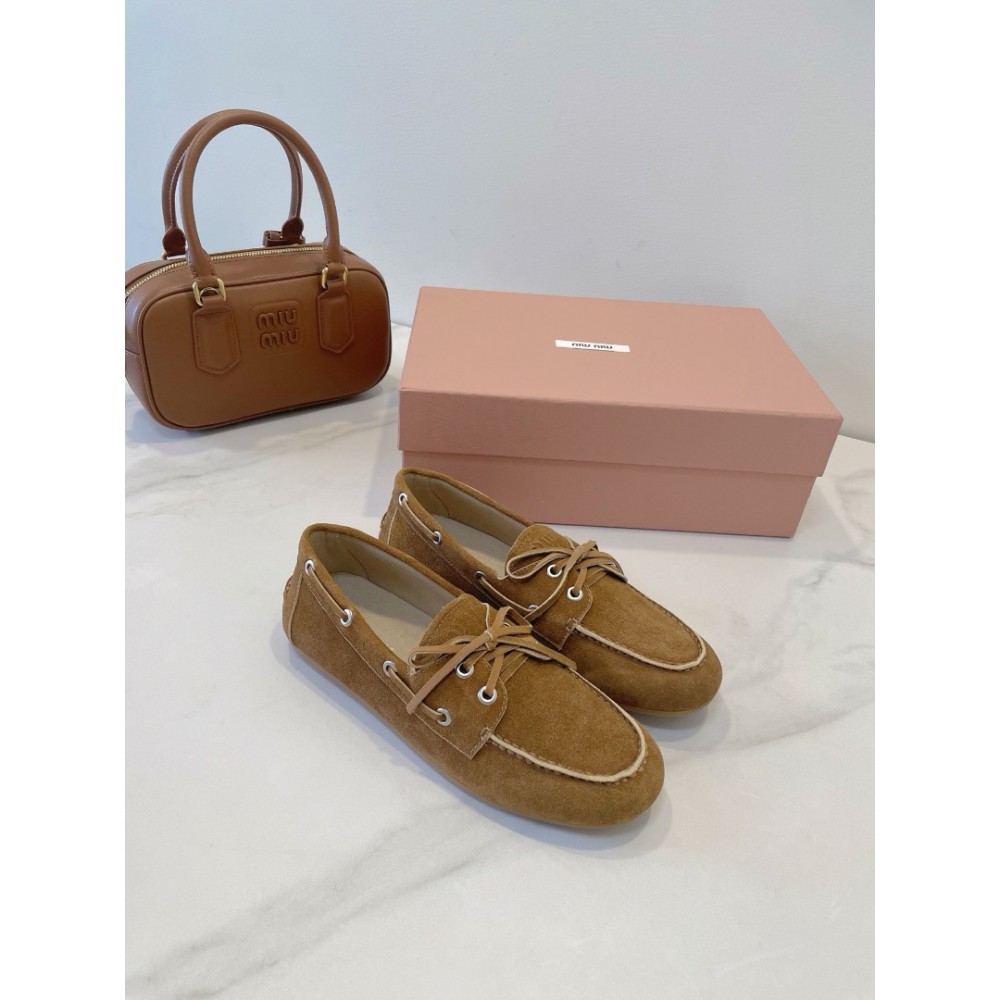 Miu Miu lace up loafers 35-42 Shoes
