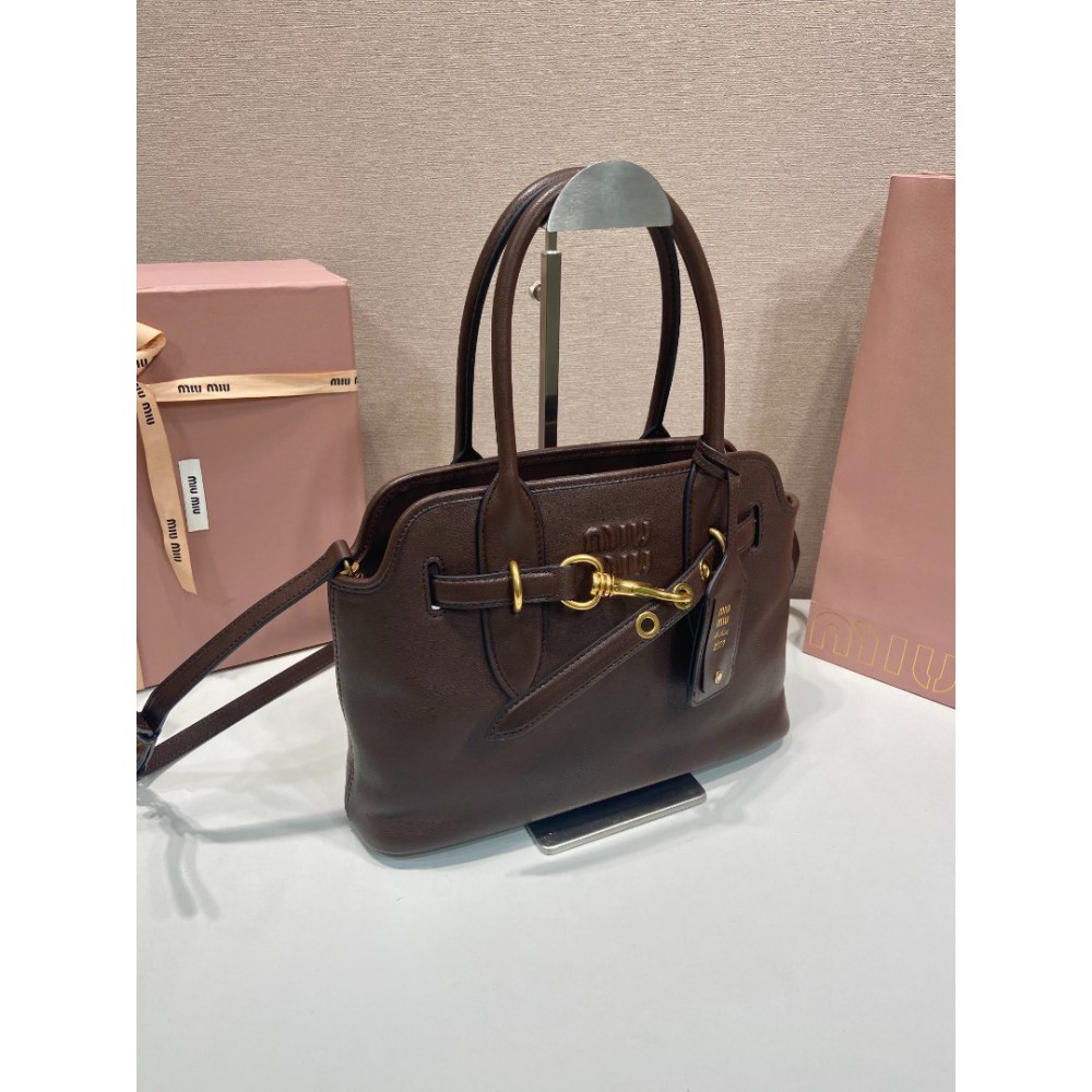 Miu Miu Aventure leather handbag 30x22x10cm Bags