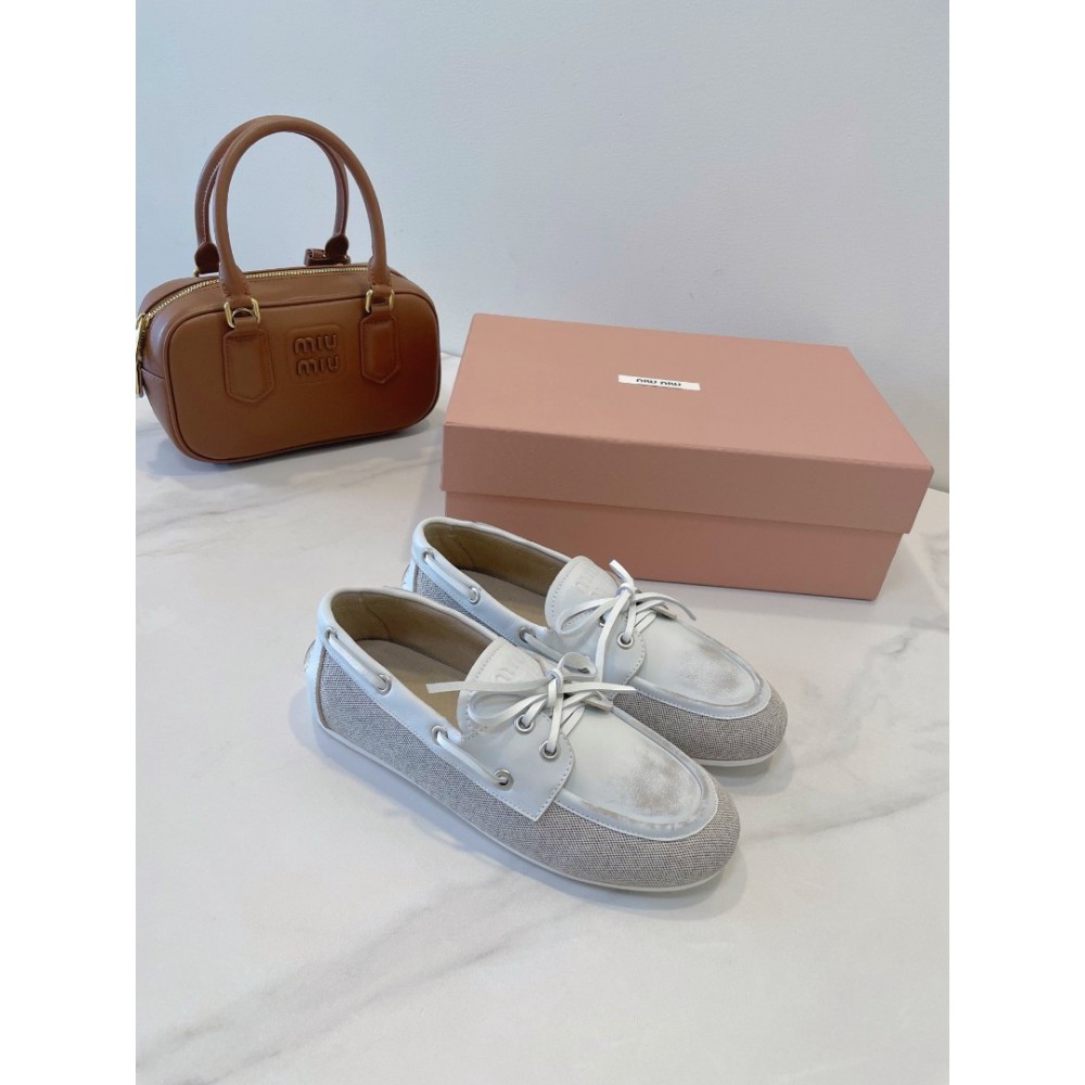 Miu Miu lace up loafers 35-42 Shoes