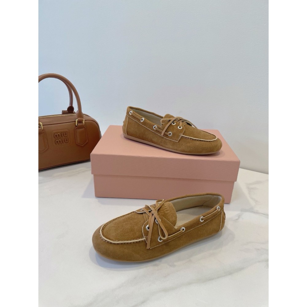 Miu Miu lace up loafers 35-42 Shoes