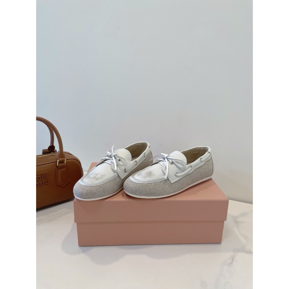Miu Miu lace up loafers 35-42 Shoes