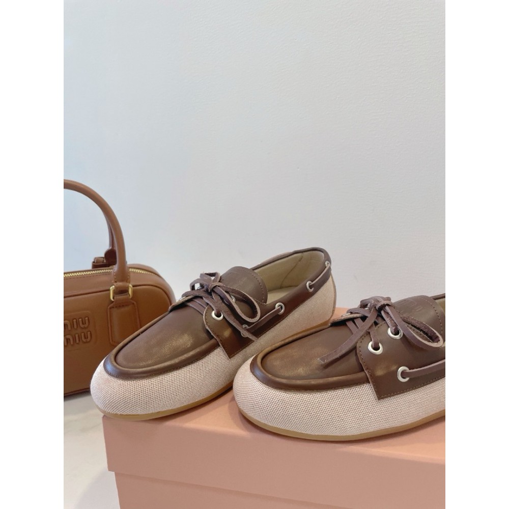 Miu Miu lace up loafers 35-42 Shoes