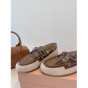 Miu Miu lace up loafers 35-42 Shoes