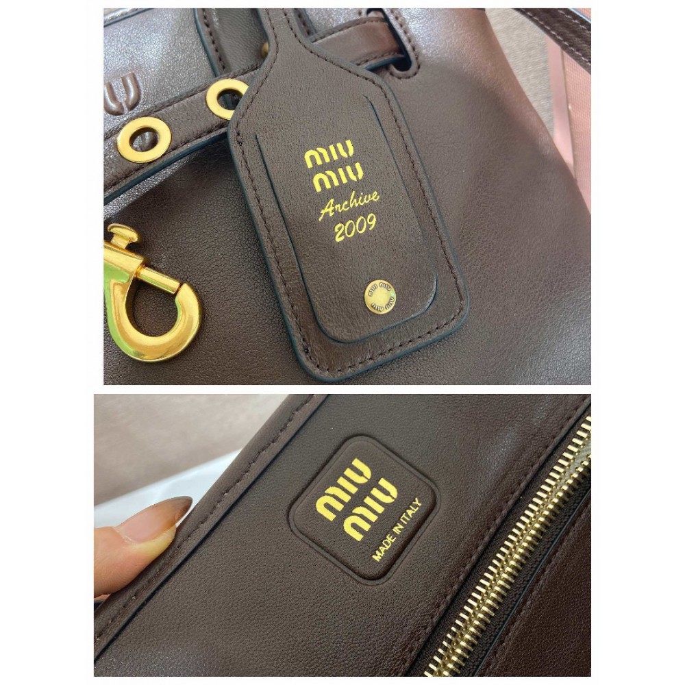 Miu Miu Aventure leather handbag 30x22x10cm Bags