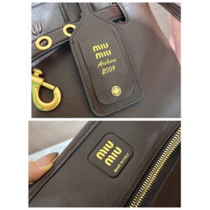 Miu Miu Aventure leather handbag 30x22x10cm Bags
