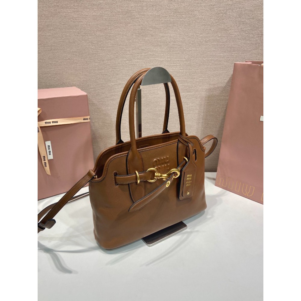 Miu Miu Aventure leather handbag 30x22x10cm Bags