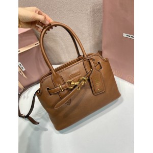 Miu Miu Aventure leather handbag 30x22x10cm Bags