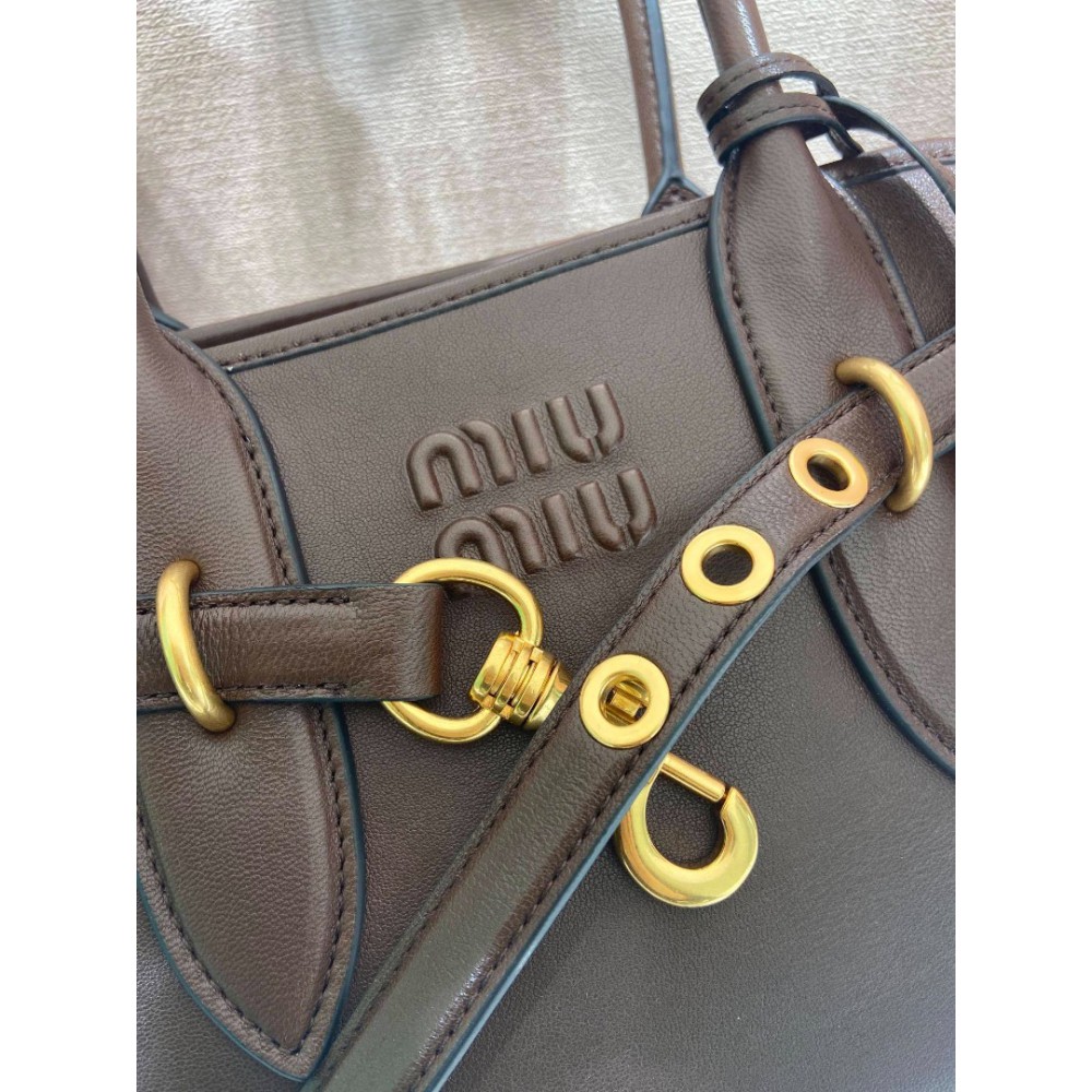 Miu Miu Aventure leather handbag 30x22x10cm Bags