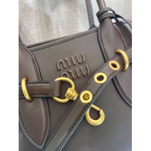 Miu Miu Aventure leather handbag 30x22x10cm Bags