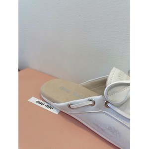 Miu Miu boat mules lace up 35-42 Shoes