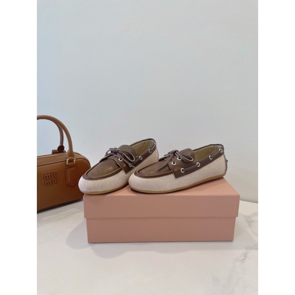 Miu Miu lace up loafers 35-42 Shoes