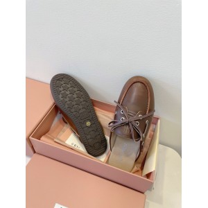 Miu Miu boat mules lace up 35-42 Shoes