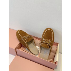 Miu Miu boat mules lace up 35-42 Shoes