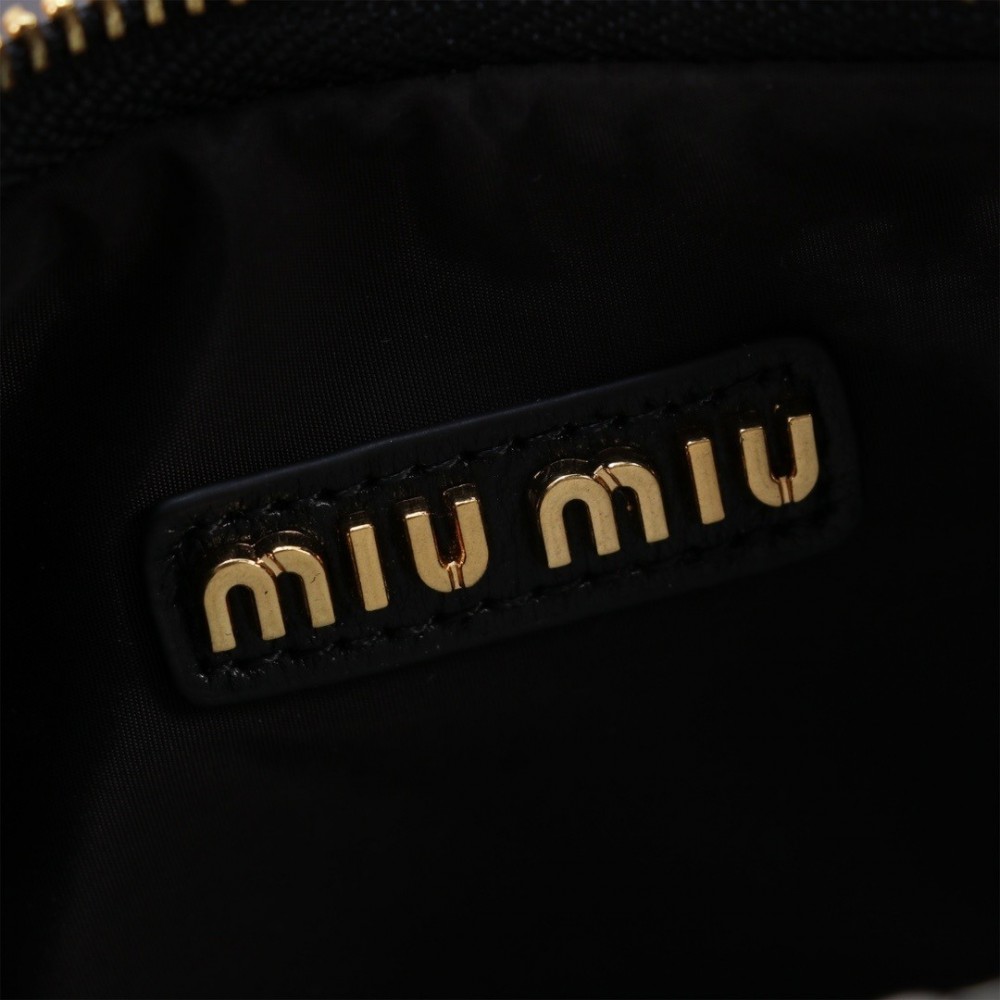 Miu Miu Wander Matelassé Satin Hobo Bag 23X13X7cm Bags