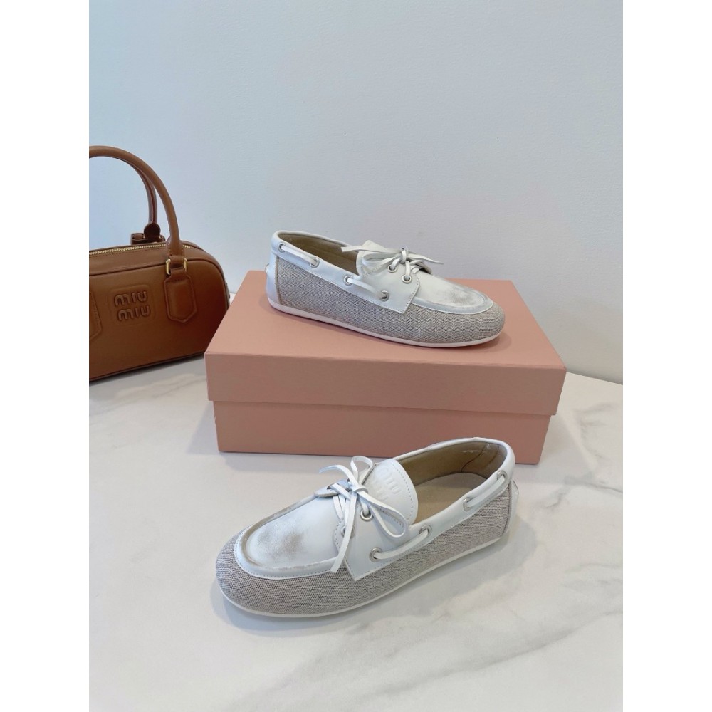 Miu Miu lace up loafers 35-42 Shoes