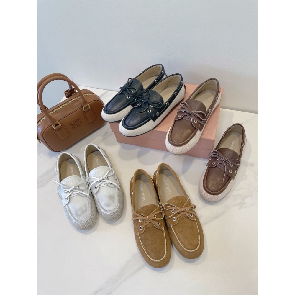 Miu Miu lace up loafers 35-42 Shoes