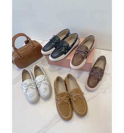Miu Miu lace up loafers 35-42
