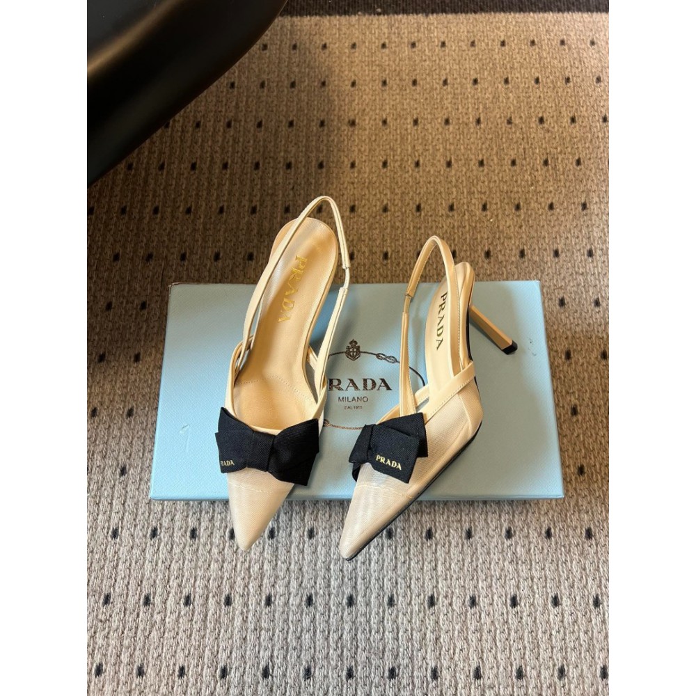 Prada slingback pumps 36-41 7.5cm Shoes