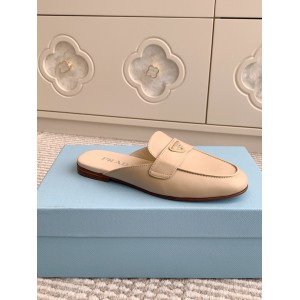 Prada half slipper leather  Shoes