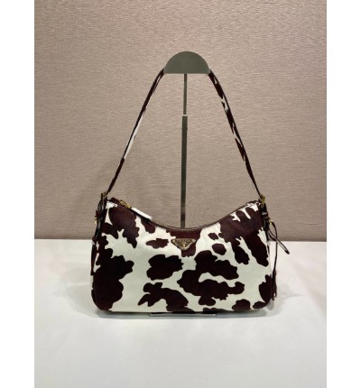 Prada Aimée medium shoulder bag 31x18x10cm cow