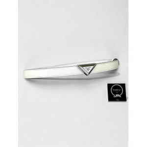 Prada leather belt saffiano 2cm  Accesories