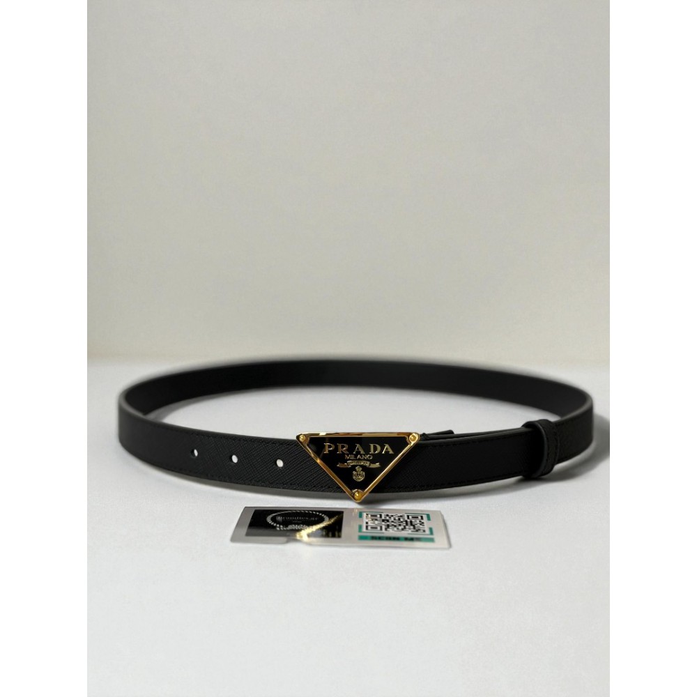 Prada leather belt saffiano 2cm  Accesories