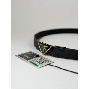 Prada leather belt saffiano 2cm  Accesories