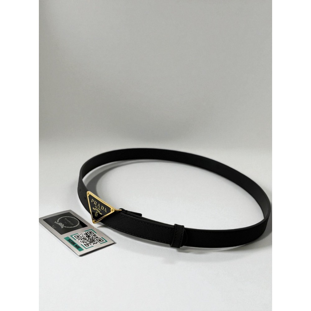 Prada leather belt saffiano 2cm  Accesories
