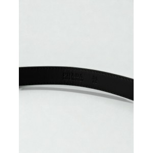 Prada leather belt saffiano 2cm  Accesories