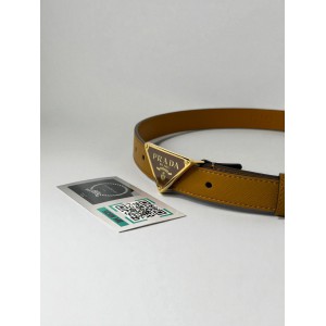 Prada leather belt saffiano 2cm  Accesories