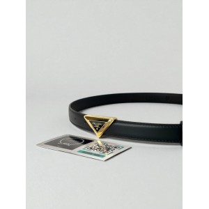 Prada belt 2 cm smooth leather 2cm Accesories