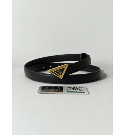 Prada belt 2 cm smooth leather 2cm