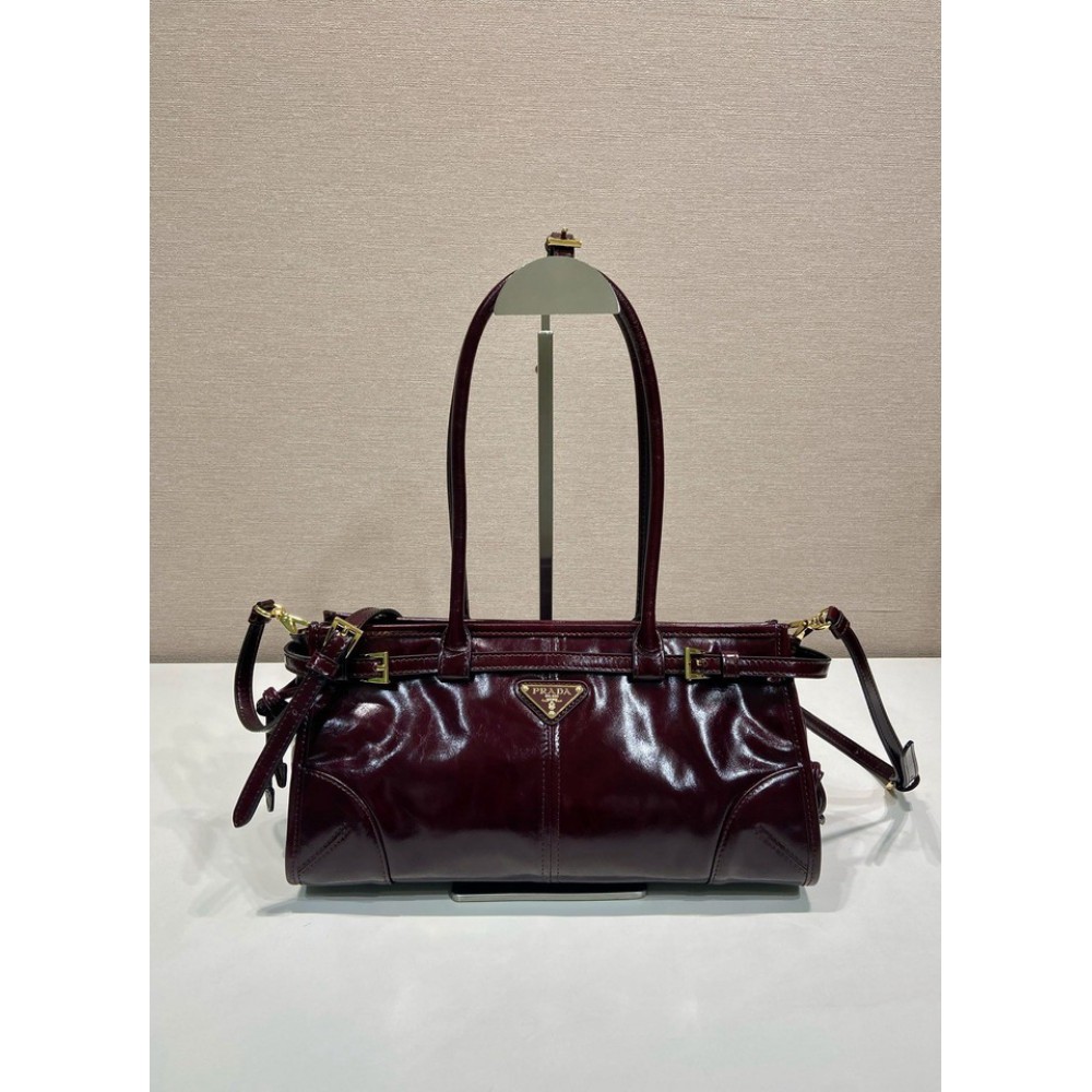 Prada Bonnie leather handbag 32x15.5x12cm Bags