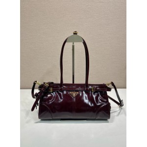 Prada Bonnie leather handbag 32x15.5x12cm Bags