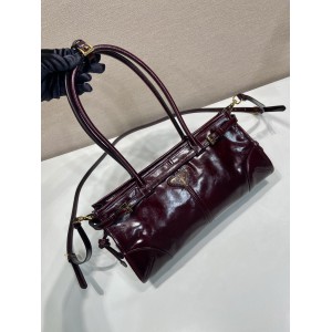 Prada Bonnie leather handbag 32x15.5x12cm Bags