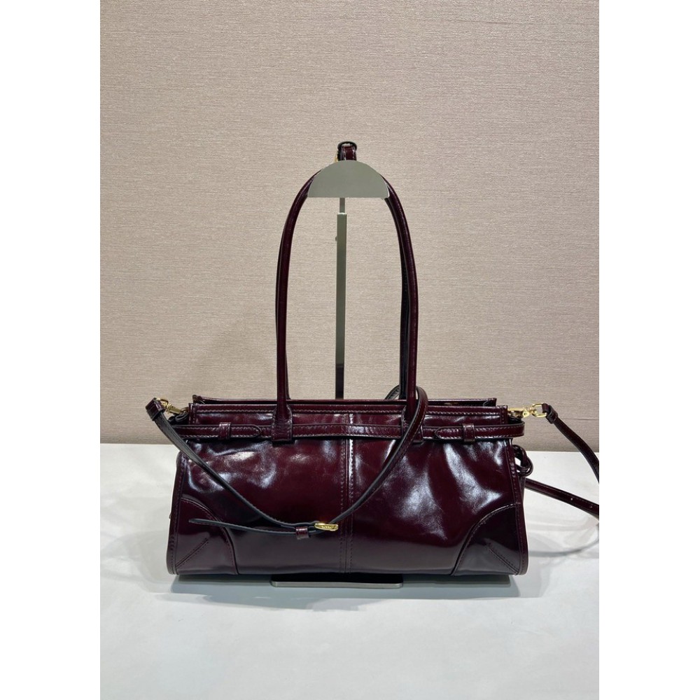Prada Bonnie leather handbag 32x15.5x12cm Bags