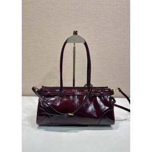 Prada Bonnie leather handbag 32x15.5x12cm Bags