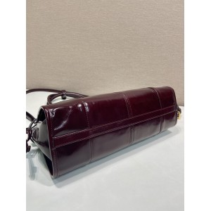 Prada Bonnie leather handbag 32x15.5x12cm Bags