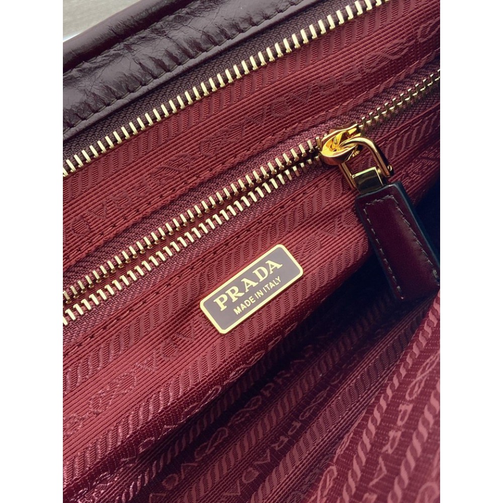 Prada Bonnie leather handbag 32x15.5x12cm Bags