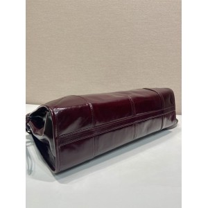 Prada large Bonnie leather handbag 38x24x12cm Bags