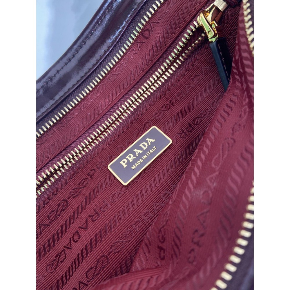 Prada large Bonnie leather handbag 38x24x12cm Bags