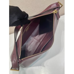 Prada Aimée large suede shoulder bag 39x23x12cm Prada tote bags