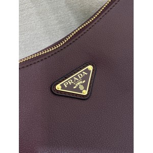 Prada Aimée large suede shoulder bag 39x23x12cm Prada tote bags