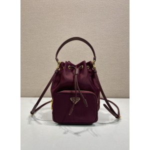 Prada Duet Re Nylon bucket bag 18x23x12cm  Bags