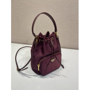 Prada Duet Re Nylon bucket bag 18x23x12cm  Bags