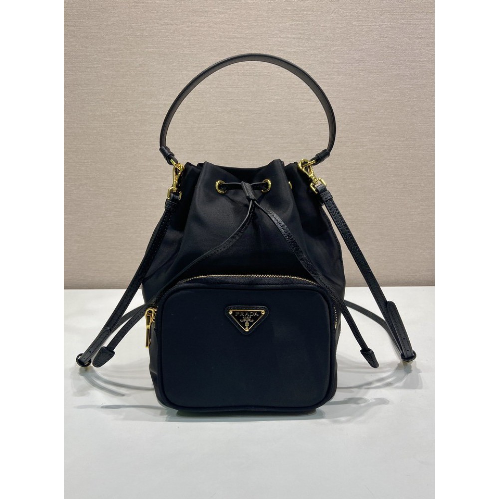 Prada Duet Re Nylon bucket bag 18x23x12cm  Bags