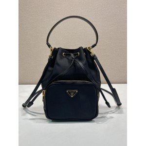 Prada Duet Re Nylon bucket bag 18x23x12cm  Bags