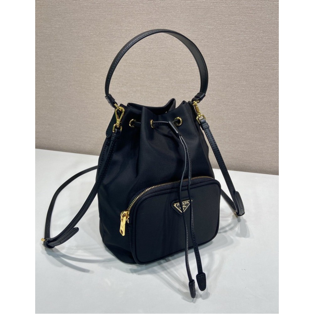 Prada Duet Re Nylon bucket bag 18x23x12cm  Bags